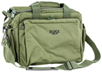 126633 Rukx Gear ATICTRBG Tactical Range Bag  Water Resistant Green 600D Polyester with