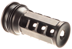 OSS 126813 Huxwrx 1646 QD 338 Muzzle Brake Black with 5/8"-24 tpi Threads &  2.30" OAL for