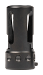 Knights Mfg Com 127179 Knights Armament 112954 QDC Flash Suppressor Kit Black with 5/8"-24 tpi Threads
