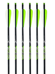 Feradyne Inc 127501 Carbon Express 52141 Piledriver Crossbolt  Black/Green Carbon Fiber Composite 22