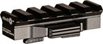 Aimshot 128043 AimShot MTMQR60PR M-LOK Adapter  Picatinny Rail 2.25" Black Hardcoat Anodized Al