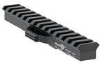 Aimshot 128044 AimShot MTMQR140PR M-LOK Adapter  Picatinny Rail 5.50" Black Hardcoat Anodized A
