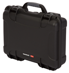 Nanuk (plastica 128181 Nanuk 910-GLOCK1 910 Glock Compatible 2 Up Pistol Case Black Polymer with Latche