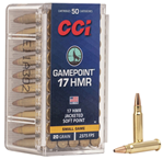 Cci/speer 12821 CCI 0052 Small Game 17 Hornady Magnum Rimfire (HMR) 20 GR Jacketed Soft Point 50