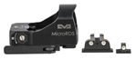 128310 Meprolight USA ML880504 MicroRDS Kit S&W M&P Full Size 1x 3 MOA Illuminated Red