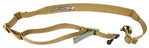 12851 Blue Force Gear VCAS2TO1RED200AACB Vickers 221 Sling made of Coyote Tan Cordura