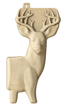 128531 Birchwood Casey 3DTDTDEER Deer  31.25" H x 17" W x 4" D 3D Tan 3 Per Pack