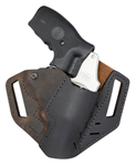 Versa Carry 128540 Versacarry REV201 Revolver  Distressed Brown Buffalo Leather OWB S&W J Frame,Rug