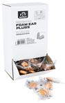 Gsm Outdoors 128557 Walkers GWP-SF-FOAMPLUG200BX Foam Ear Plugs  32 dB Orange Adult 200 Per Box