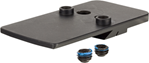 128967 Trijicon  RMRcc Mounting Plate S&W M&P Shield 1-Piece Matte Black