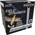 Fiocchi Ammunit 129251 Fiocchi 20DLS7 Field Dynamics  20 Gauge 2.75" 7/8 oz 7 Shot 25 Bx/10 Cs