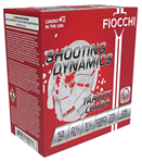 Fiocchi Ammunit 129256 Fiocchi 12SDHV8 Shooting Dynamics Target Load 12 Gauge 2.75" 1 1/8 oz 8 Shot 25