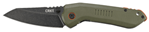 129427 Columbia River 6280 Overland  3" Sheepsfoot Plain Stonewashed 8Cr13MoV SS G10 Gr