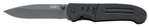 129442 Columbia River 6860 Ignitor T 3.38" Drop Point Plain TiCN 8Cr14MoV SS G10 Black