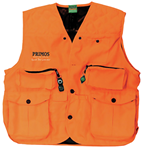 Primos/vista 129641 Primos 65705 Gunhunter's Hunting Vest 3XL Blaze Orange Features Compass & LED Li