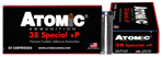Atomic Ammuniti 129708 Atomic 419 Pistol  38 Spl + P Subsonic 148 gr Lead Hollow Point (LHP) 50 Bx/ 10