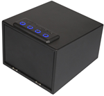 Bulldog Cases 129712 Bulldog BD4040L Magnum LED Quick Vault Access Code/Key Black Steel
