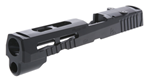 129781 Rival Arms RA10P401A Optic Ready Slide A1 Sig P320 Full Size RMR Cut QPQ Black 4