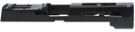 129782 Rival Arms RA10P402A Optic Ready Slide A1 Sig P320 Full Size Docter Cut QPQ Blac