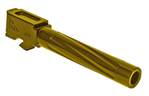 129788 Rival Arms RA20G103E Precision V1 Drop-In Barrel 9mm Luger 4.49" Gold PVD Finish
