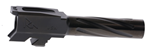 129811 Rival Arms RA20P301A Precision Drop-In Barrel 9mm Luger 3.90" Black PVD Finish 4