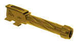 129814 Rival Arms RA20P302E Precision Drop-In Barrel 9mm Luger 3.90" Gold PVD Finish 43