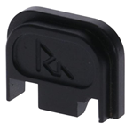 129819 Rival Arms RA43G002A Slide Back Cover Plate  Single Stack Black Anodized Aluminu