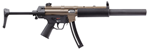 Heckler & Koch  HK 81000627 MP5  22 LR Caliber with 25+1 Capacity, 16.10" Barrel, Flat Dark Eart