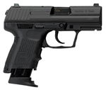Heckler & Koch  HK 81000057 P2000SK V2 LEM 40 S&W 3.26" 9+1 (2) Black Steel Slide Black Intercha