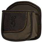 130362 Browning 121504842 Laredo Shell Carrier Olive Cotton Canvas w/Leather Trim