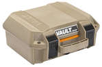 Pelican Storm C 130412 Pelican VCV100 Vault Case Small Size made of Polymer with Tan Finish, Heavy Duty
