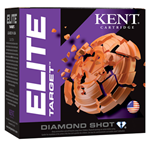 130435 Kent Cartridge E12TH328 Elite Target 12 Gauge 2.75" 1 1/8 oz 8 Shot 25 Bx/ 10 Cs