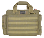 G.p.s Bag (gsm) 130527 G*Outdoors GPS-T1714LRT Tactical Range Bag  Tan 1000D Nylon Teflon Coating 5 Han