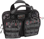 G.p.s Bag (gsm) 130531 G*Outdoors GPS-T1316PCP Tactical Quad 2 Pistol Range Bag PRYM1 Blackout 1000D Ny