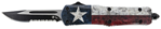 130566 Templar Knife SCAP631 Captain Gen II Small 2.25" OTF Drop Point Part Serrated Bl