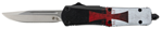 130570 Templar Knife STK332 Templar Flag Gen II Small 2.69" OTF Drop Point Plain Powder