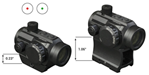 Konus 130799 KONUS 7217 SIGHT-PRO NUCLEAR RED DOT DUAL RISER