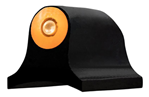 Xs Sight System 130853 XS Sights SG20053N Big Dot Front Sight Remington Shotgun Orange Tritium Black
