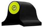 Xs Sight System 130854 XS Sights SG20053Y Big Dot Front Sight Remington Shotgun Ember w/Yellow Outline