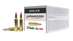 130882 Nosler 65180 Varmageddon  22 Nosler 62 gr Flat Base Hollow Point (FBHP) 50 Bx/ 6