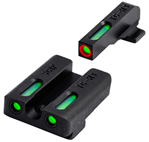 Truglo 130997 TruGlo TG-13SG4A TFX  3-Dot Set Tritium/Fiber Optic Green with White Outline Fro
