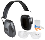 131169 Safariland 1348650 Impulse Range Kit Over the Head Black Ear Cups with Black Hea