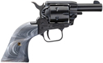 BARKEEP Heritage Mfg BK22B2GPRL Barkeep  22 LR 6rd 2" Black Oxide Steel Gray Pearl Grip