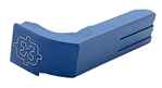 131253 Cross Armory CRGMCBL Magazine Catch  made of 7075-T6 Aluminum with Blue Anodized