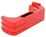 131265 Cross Armory CRG5MCRD Magazine Catch  made of 7075-T6 Aluminum with Red Anodized