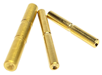 131275 Cross Armory CRG5PSGD 3 Pin Set Dimpled Gold 4140 Steel for Glock 17, 19, 26, 34