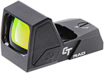 Crimson Trace C 131522 Crimson Trace 0101890 RAD  Matte Black 1x 3 MOA Green Dot Reticle