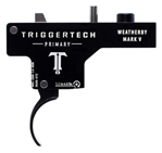 Triggertech 131757 TriggerTech WM5SBB14NBW Primary  Weatherby Mark V Black PVD Single-Stage Curved