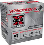 Winchester Ammu 132171 Winchester Ammo WE16GT6A Super X Xpert High Velocity 16 Gauge 2.75" 15/16 oz 6 S