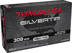 Winchester Ammu 132177 Winchester Ammo W308ST Silvertip  308 Win 150 gr Defense Tip 20 Bx/10 Cs